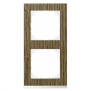 Рамка 2-ая M-Pure Decor Дуб/Бриллиантовый белый