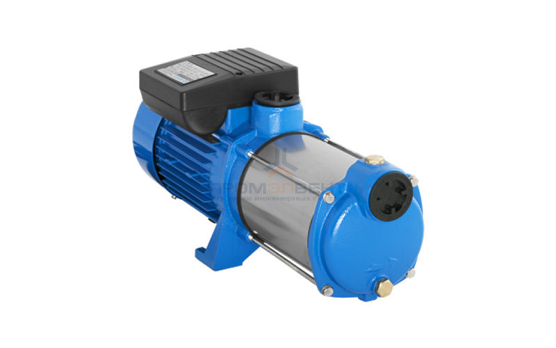 Насос многоступенчатый Aquario AMH-280-10P - 2,8 кВт (однофазный, PN6, Hmax 78 м, Qmax 10,2 м³/ч)