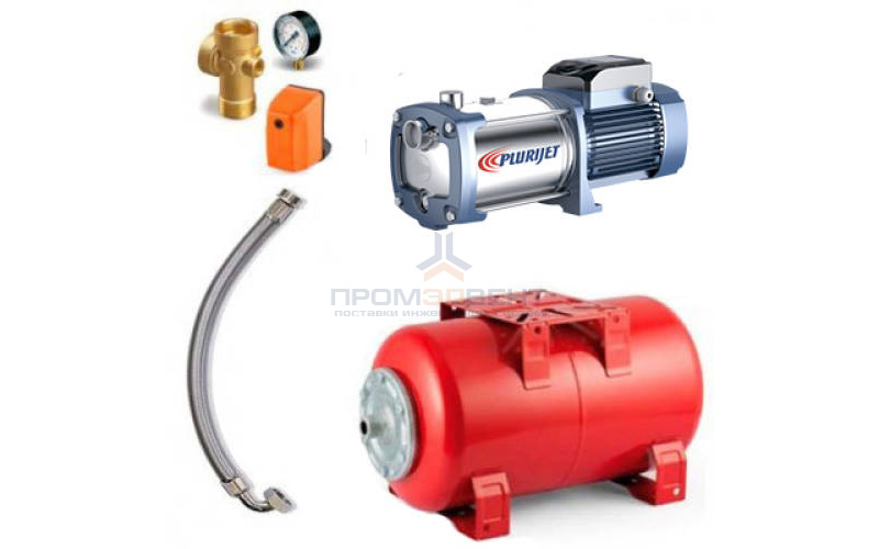 Насосная станция Pedrollo HYDROFRESH PLURIJETm 4/200-N-50CL - 1,50 кВт (Qmax 200 л/мин, 1x230В)