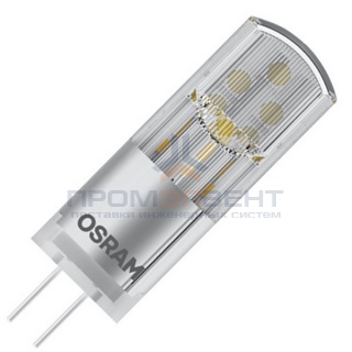 Лампа светодиодная Osram new LED P PIN 30 2.4W 827 12V G4 FR 300Lm d14x36mm