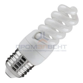 Лампа энергосберегающая ESL QL7 9W 4200K E27 спираль d32x90 белая