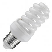 Лампа энергосберегающая ESL QL7 15W 4200K E27 спираль d46x98 белая