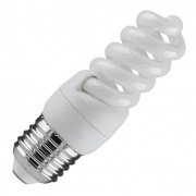 Лампа энергосберегающая ESL QL7 9W 2700K E27 спираль d32x90 теплая