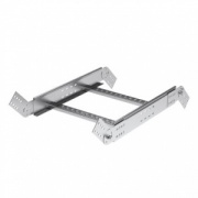 Угол вертикальный шарнирный 50х600, универсальный, нержавеющий