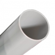 Труба ПВХ жёсткая гладкая д.16мм, тяжёлая, цвет серый [3м/шт, уп.90м]