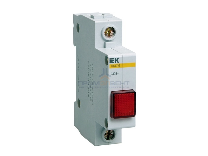 Сигнальная лампа ЛС-47М 220В красная (LED-матрица) ИЭК