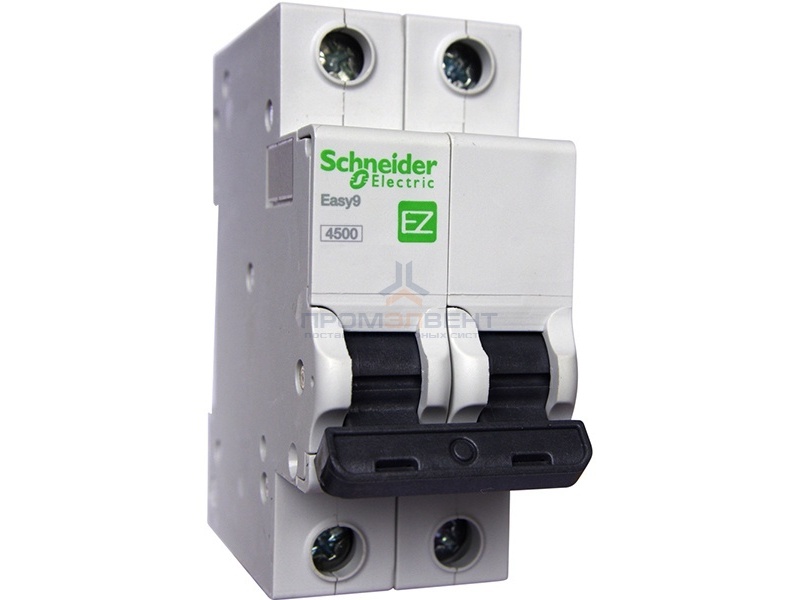Автоматический выключатель Schneider Electric EASY 9 2П 32А С 4,5кА 230В (автомат)