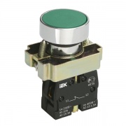 Кнопка управления LAY5-BA31 без подсветки зеленая 1з ИЭК